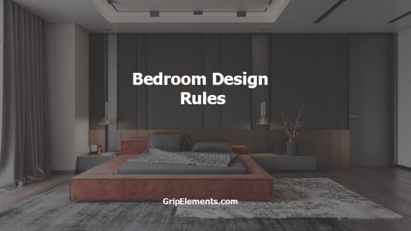 bedroom design rules