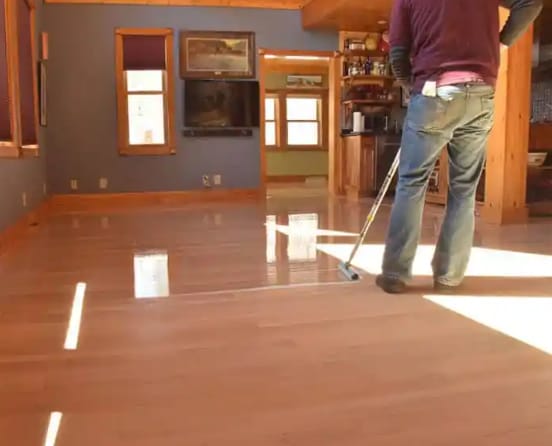 Refinish Hardwood Floors Using Abrasive Chemicals