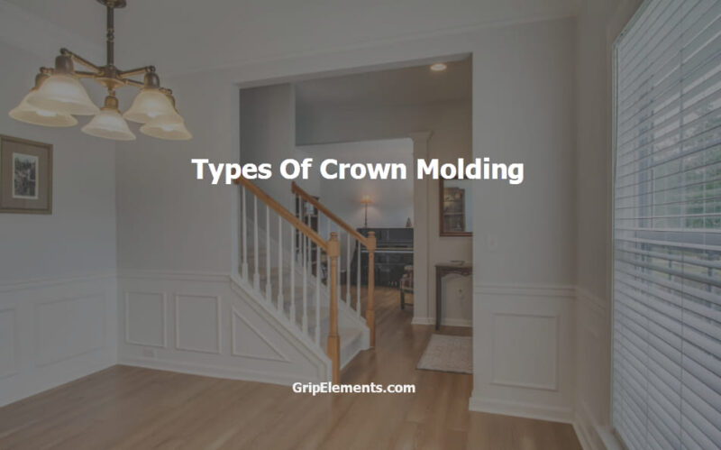 types of crown molding