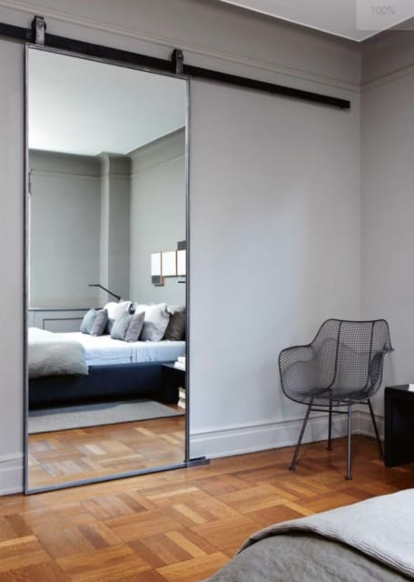 Barndoor Bedroom Mirror