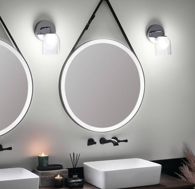 Double Lighting for Bathroom
