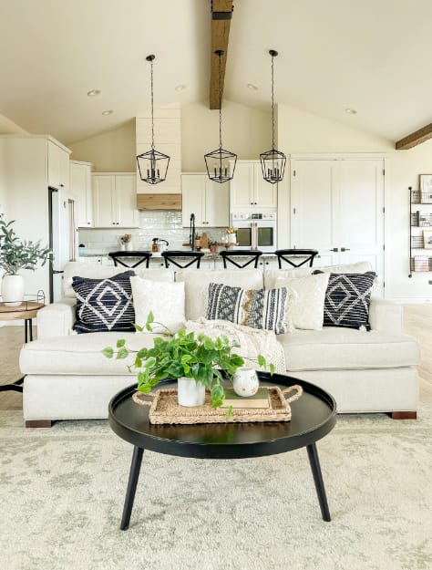 Round Coffee Table Decor Ideas