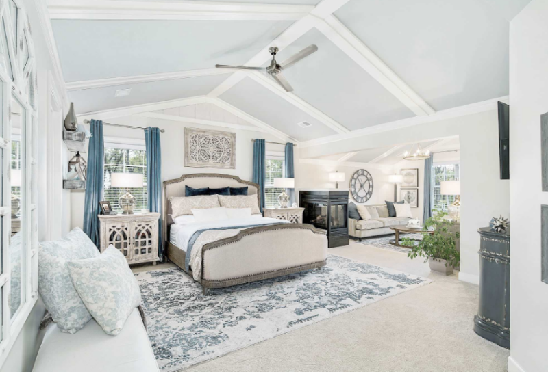 Beautiful Beach-Themed Master Bedroom