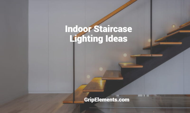 Indoor Staircase Lighting Ideas