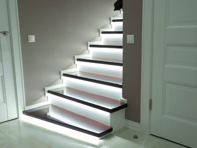 Indoor Staircase Lighting Ideas