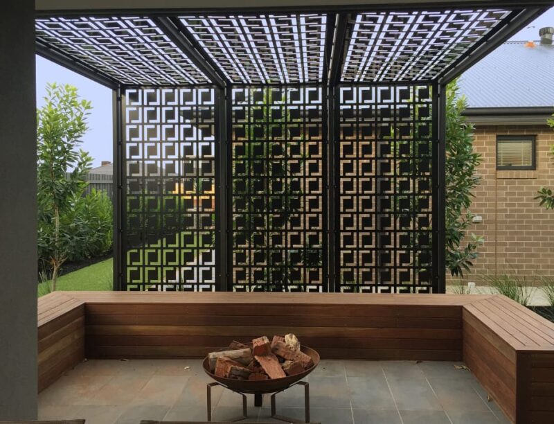 Artistic Metal Screen