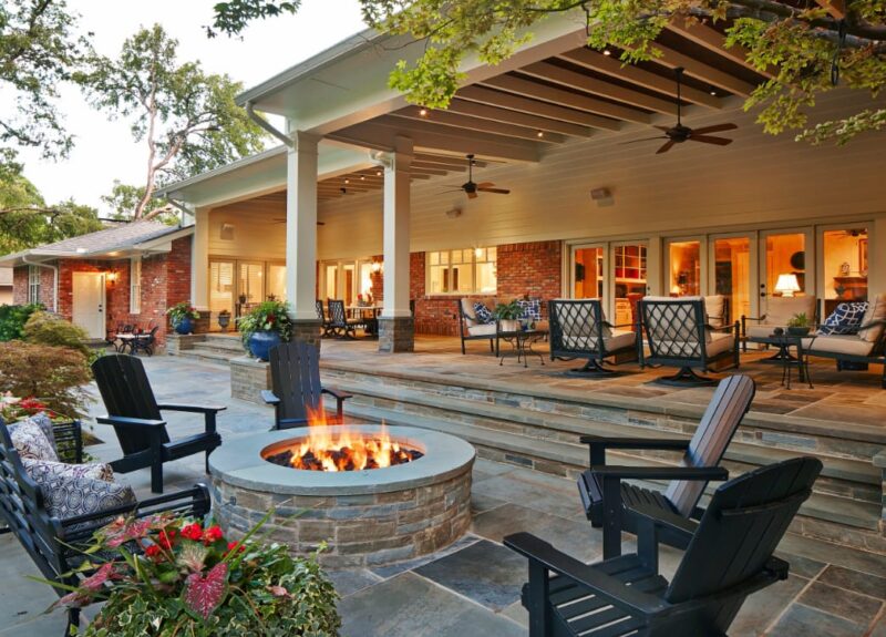 Beam Patio Roof