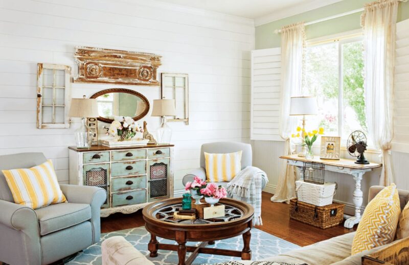 Choose a vintage color palette