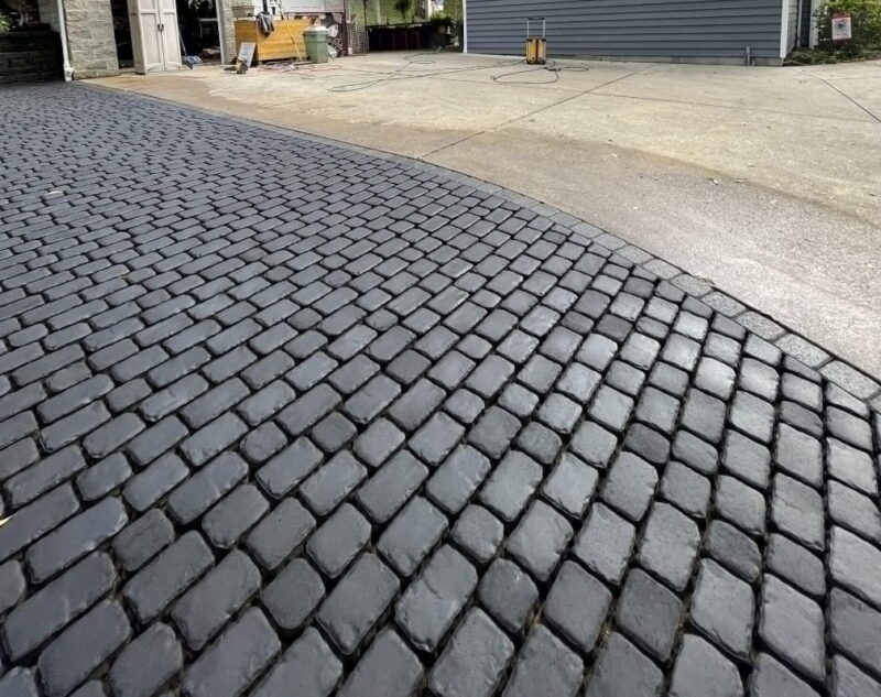 Driveway paving design