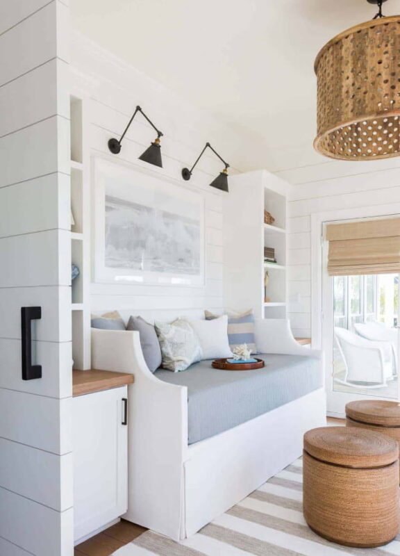 Kids-friendly Nordic Reading Nook