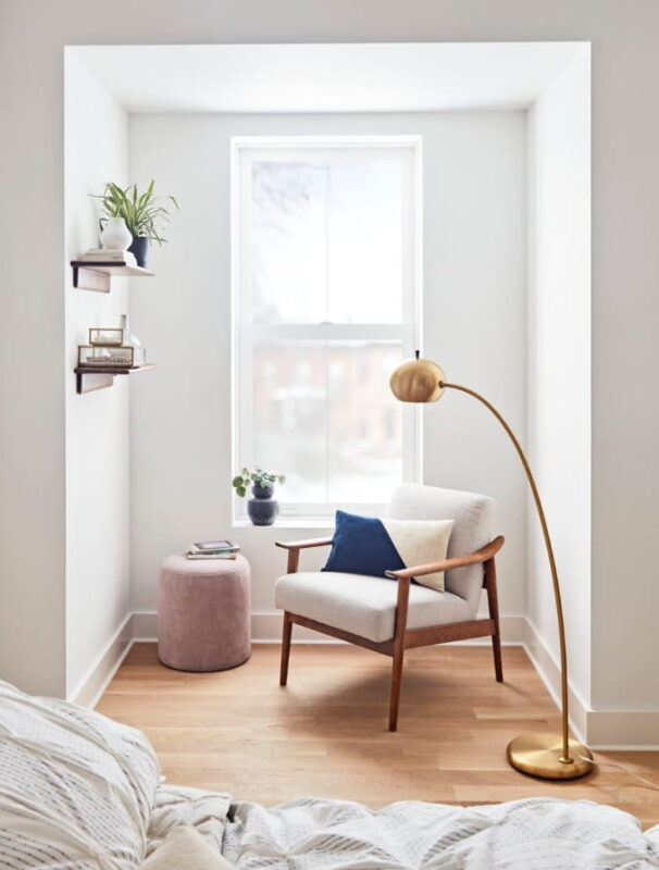 Large Glass Window for Natural Light