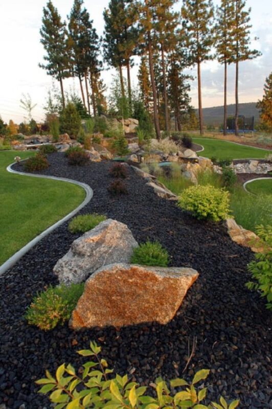 Lava Rock Landscaping