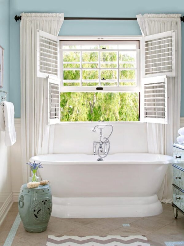 Layered Window Treatment