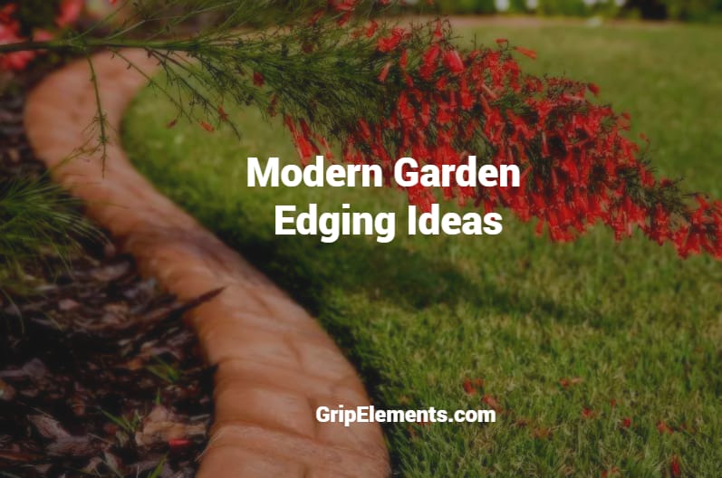 Modern Garden Edging Ideas