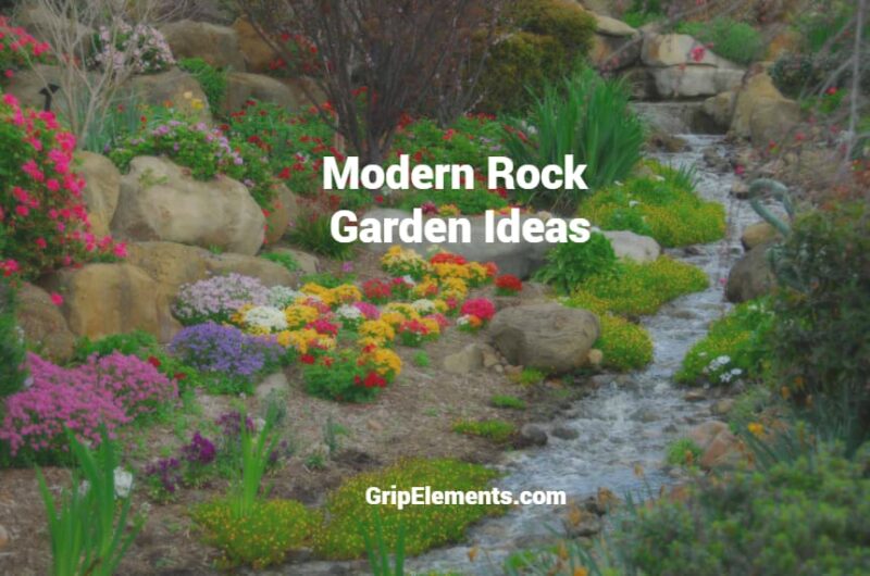Modern Rock Garden Ideas