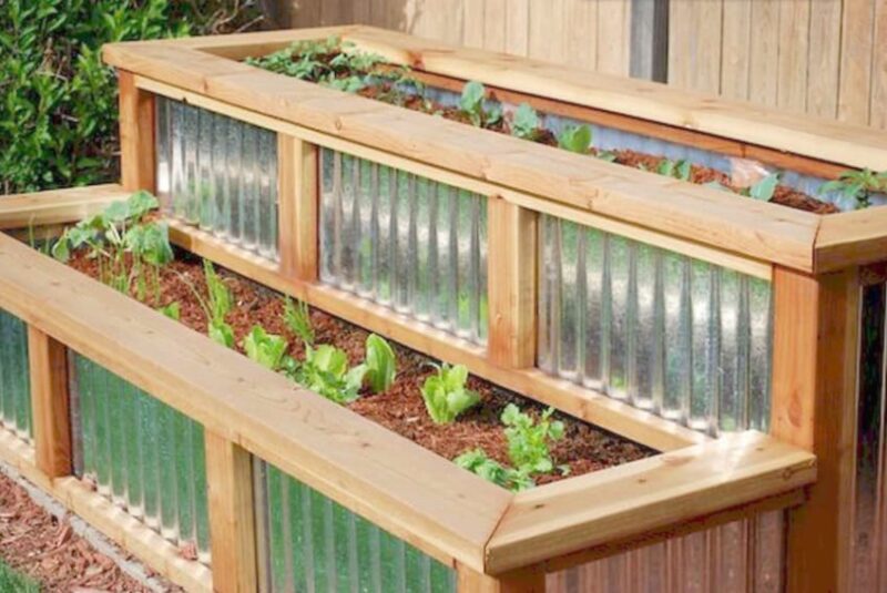 Multi-Level High Garden Beds