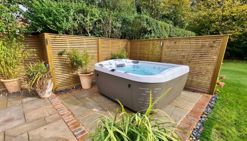 backyard hot tub privacy ideas