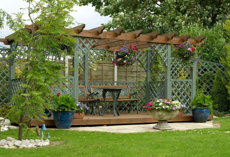 Trellises for Decorative Pergola Screen