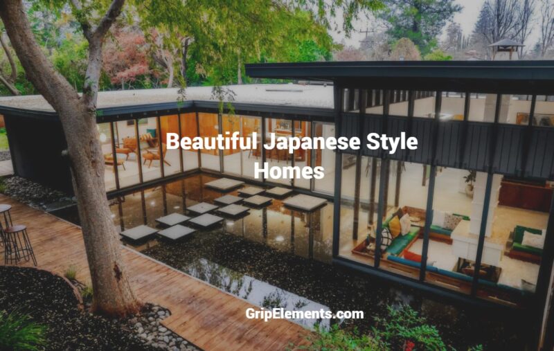 Beautiful Japanese Style Homes