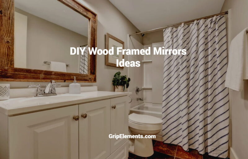 Wall Mirror with Artistic Frame