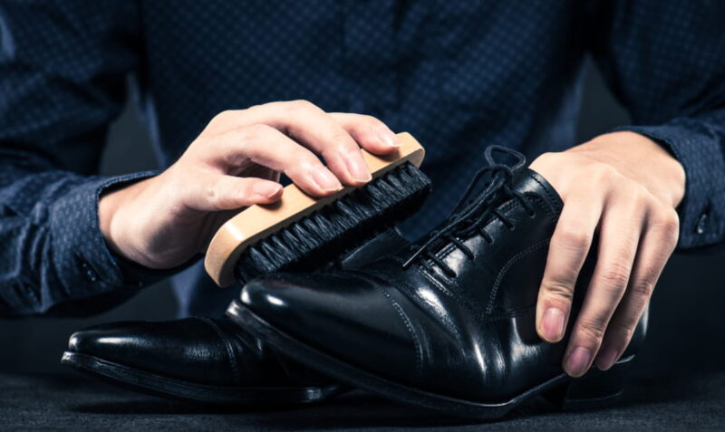 How to Care For Black Leather Shoes