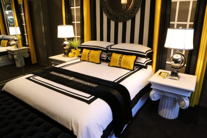 Master Palazzo Bedroom with Sunflower Accent