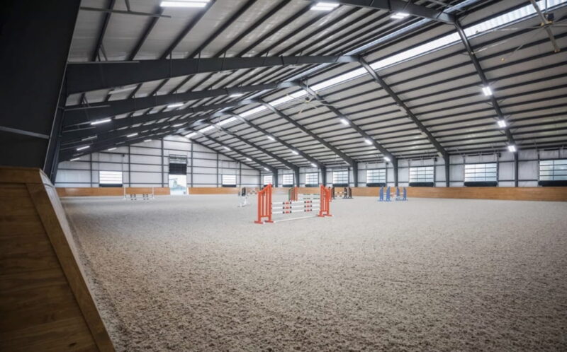 Benefits of Steel and Metal Roof Trusses for Riding Arenas