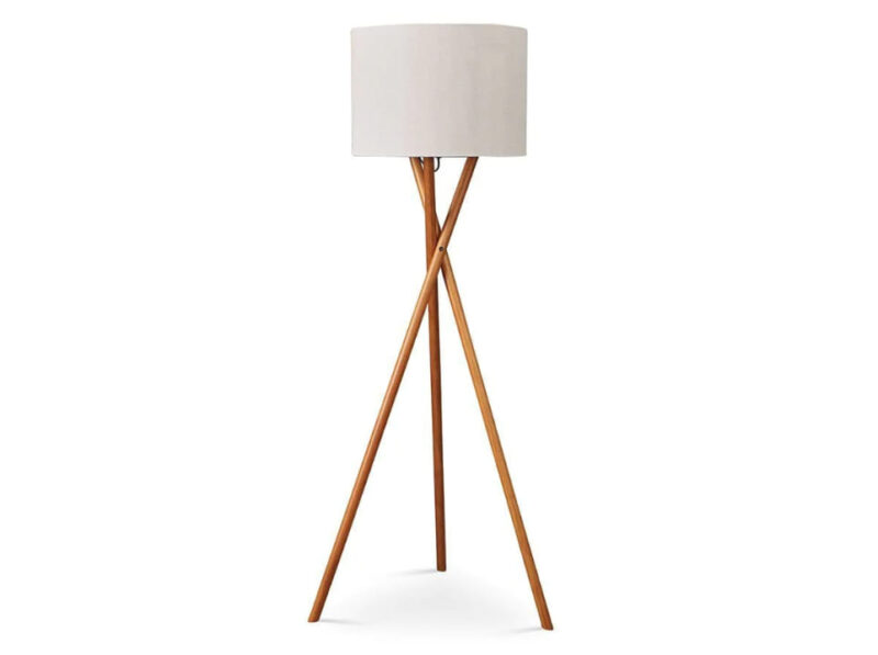 Tripod Nordic Lamp with White Shade