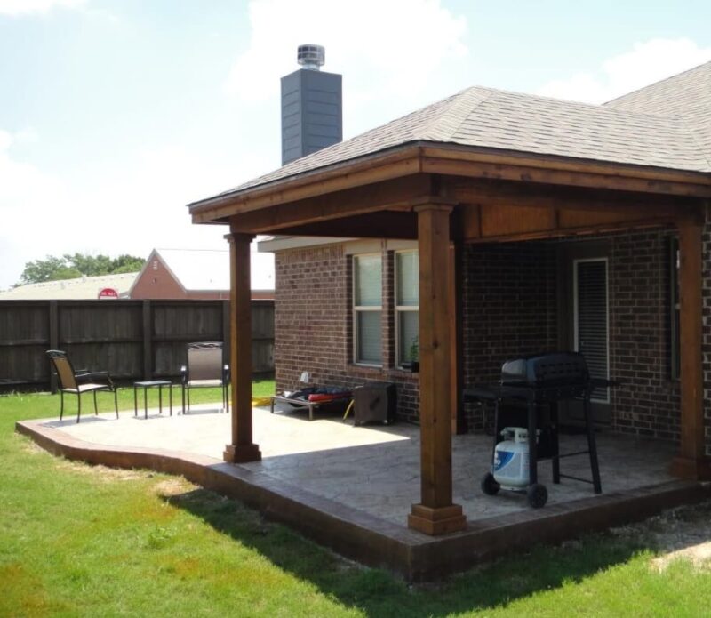 Hip Porch Roof Plans