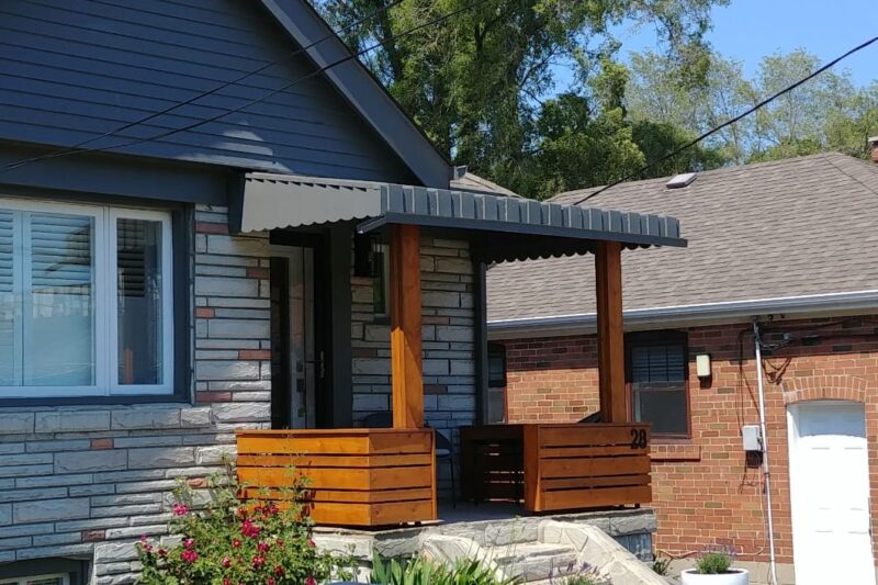 Metal Awning Porch Roof