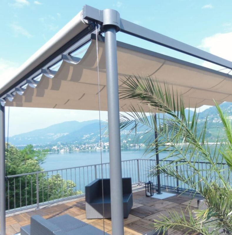 Retractable Pergola Roof