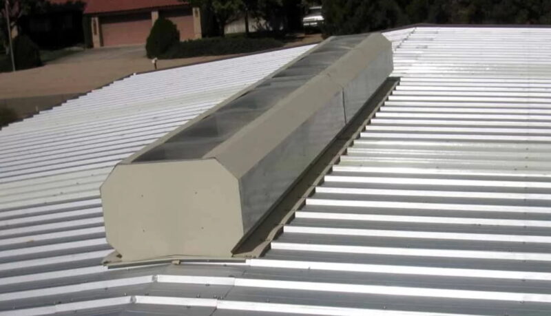 How to install metal roofing around vents