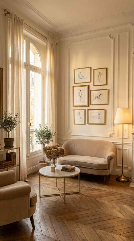 Classic European Charm with Artistic Details