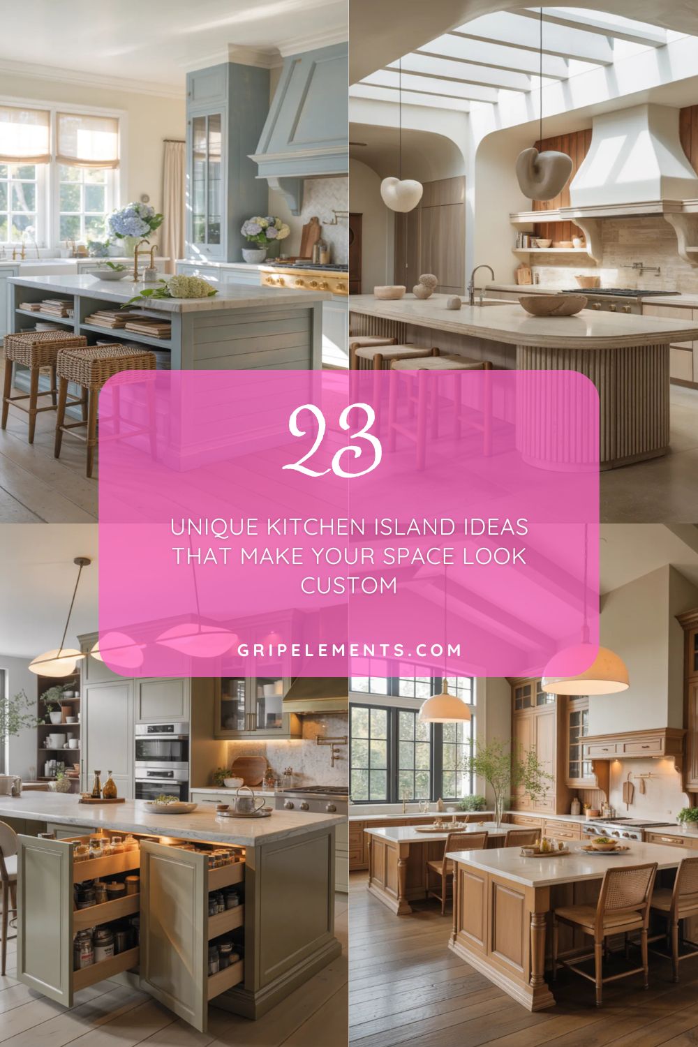 Unique Kitchen Island Ideas That Make Your Space Look Custom