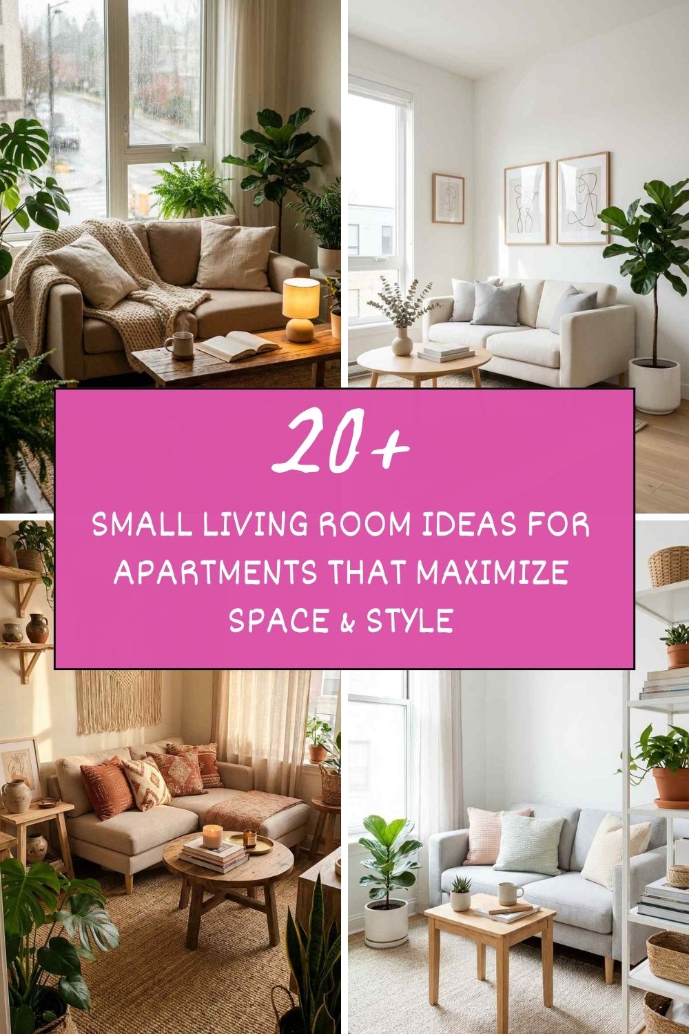 Small Living Room Ideas for Apartments That Maximize Space & Style