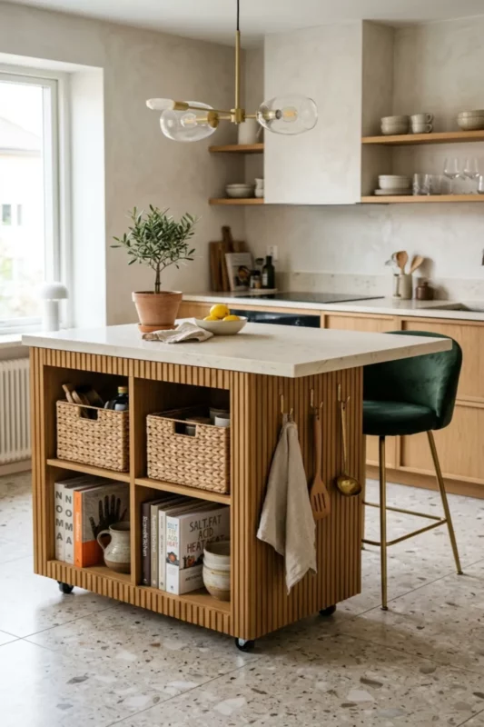 IKEA Kallax Portable Island Hack