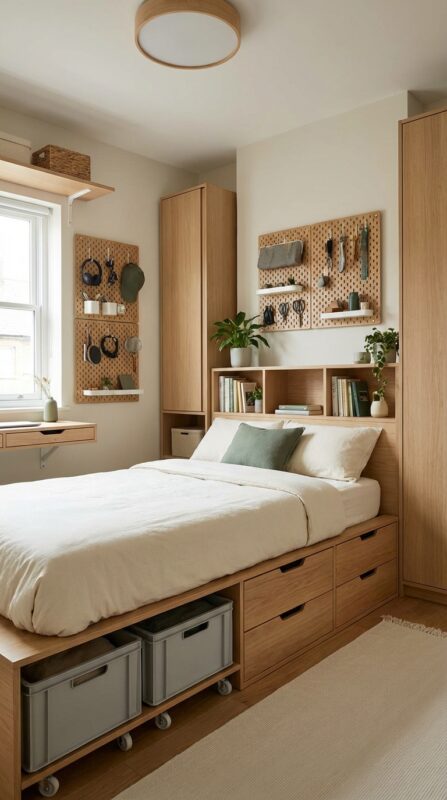 Smart Storage Beds Maximize Floor Space