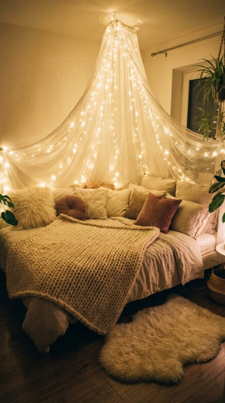 Warm Lighting Creates Cozy Depth