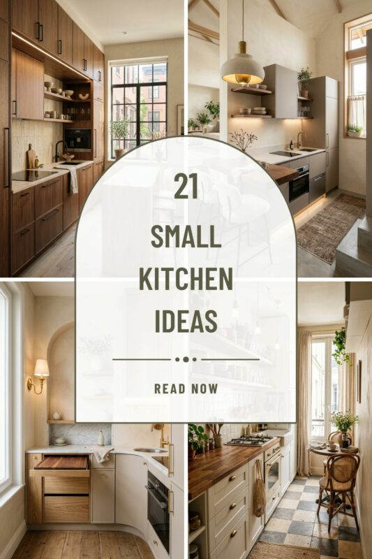 Small Kitchen Ideas That Maximize Style in Tiny Spaces
