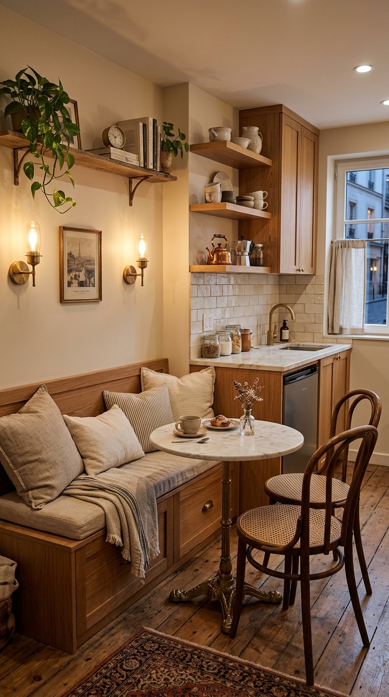 Affordable Zellige-Style Backsplash With Soft White Cabinets