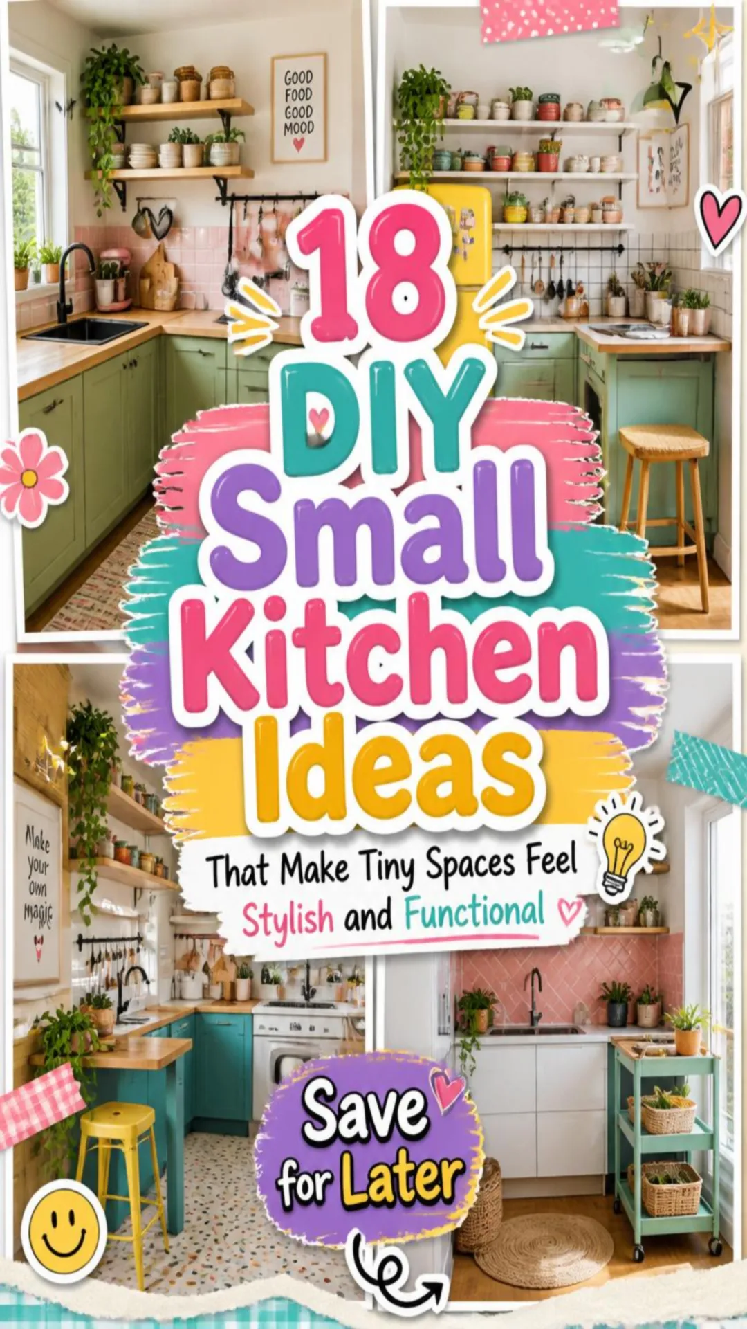 DIY Small Kitchen Ideas